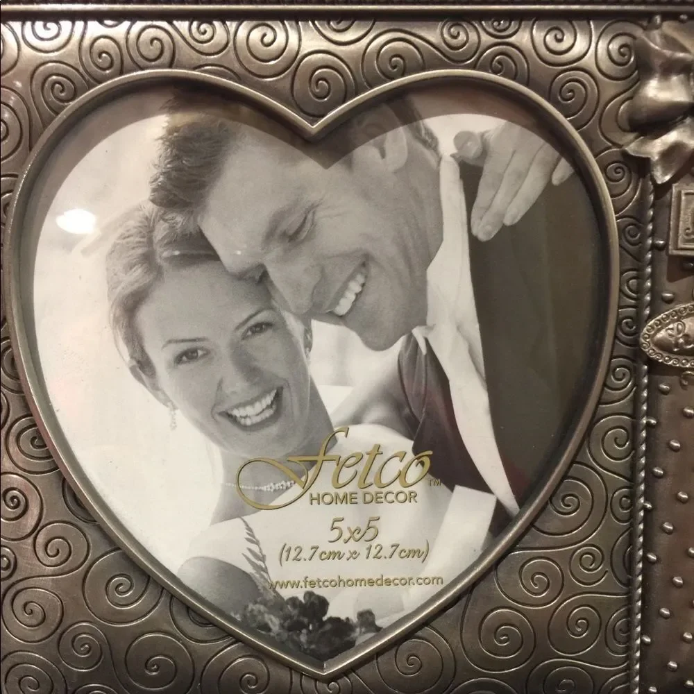Heart shaped photo frame